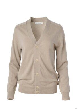 NWT Arch4 Manchester Cashmere Cardigan Beige Large